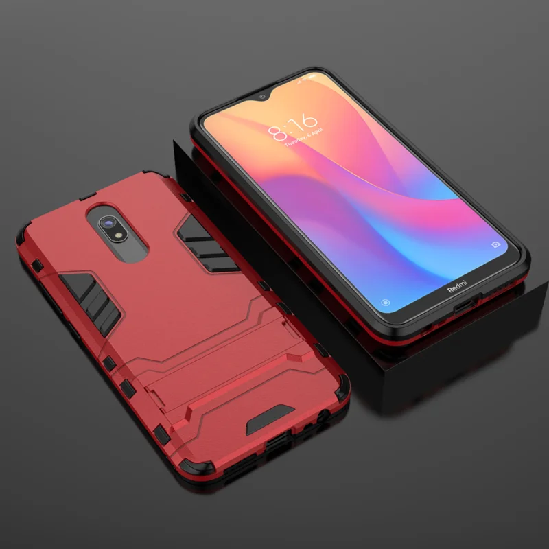 Чехол для Xiaomi Redmi 8 8A TPU+ Жесткий PC противоударный Гибридный Броня полная защита для Xiaomi Redmi 8 A чехол для телефона s