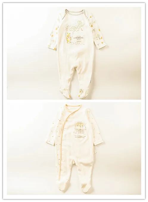 

Europe And America Infant Pure Cotton Long Sleeve One-piece Sling Bag in a Jacket LoY Foot Length Crawling Clothes Baby Newborns