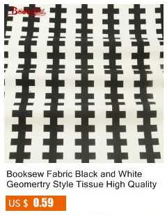 Booksew Tela Algodon напечатаны синие волны хлопок лен Африканский Анкара ткань сумка занавес Tissu Tecidos De лоскутное шитье