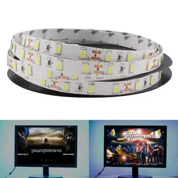 

SMD 5730 Led For Backlight TV DC 12 V LED Strip 5730 Waterproof Warm White Green Red Led Diode Light 5M 60LEDs/m Flexible Light