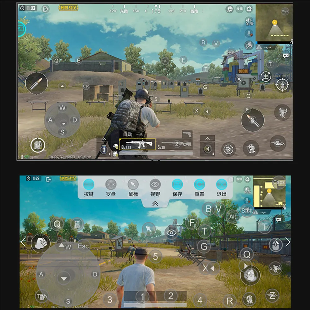 PUBG Цифровой HDMI конвертер Bluetooth адаптер 4K большой экран мобильная игра расширитель клавиатура мышь игровой конвертер Plug& Play