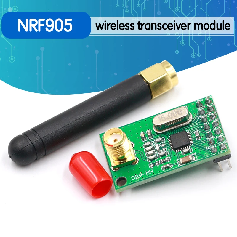 Модуль беспроводного приемопередатчика NRF905 плата приемника передатчика NF905SE с