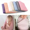 Newborn Baby Knitted Swaddle Wraps Receiving Blanket Infants Toddler Photography Props Photo Shooting Accessories 1