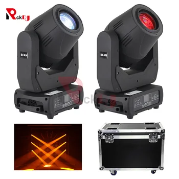 

2pcs With Flightcase 150W Moving Head Light Professional DJ Gobo Beam Fixture Stage Lighting For Disco Bar