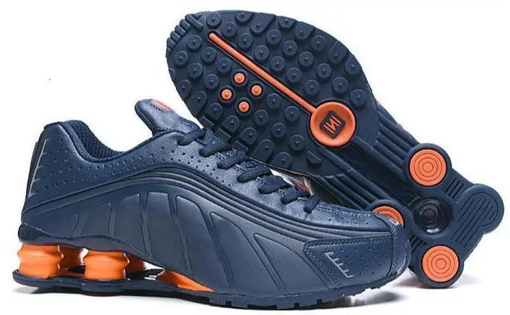 2019 Новая мужская спортивная обувь Shox R4 новая роскошная черно белая Тройная 40 46| |