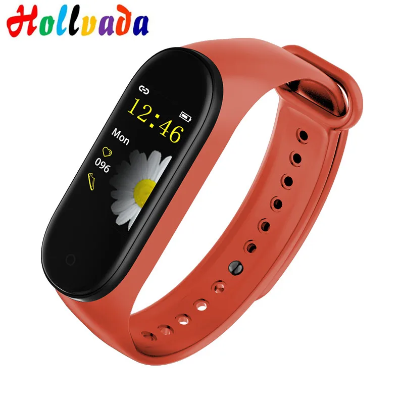 M4 orange Глобальная Версия смарт-браслет M4 Wearfit новейший Bluetooth 4,0 спортивный ремешок совместим с iOS Android - Цвет: M4 orange
