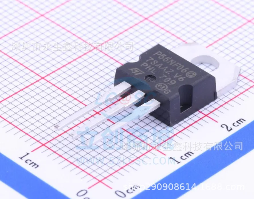 | STP55NF06 TO-220 MOSFET N-CH 60V50A P55NF06