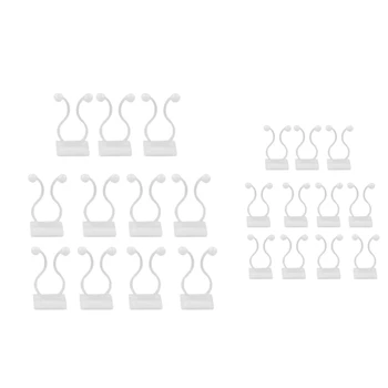 

200Pcs Invisible Wall Vines Fixture, Plant Climbing Wall Fixture Clips, for Home Garden - 100pcs L & 100Pcs S