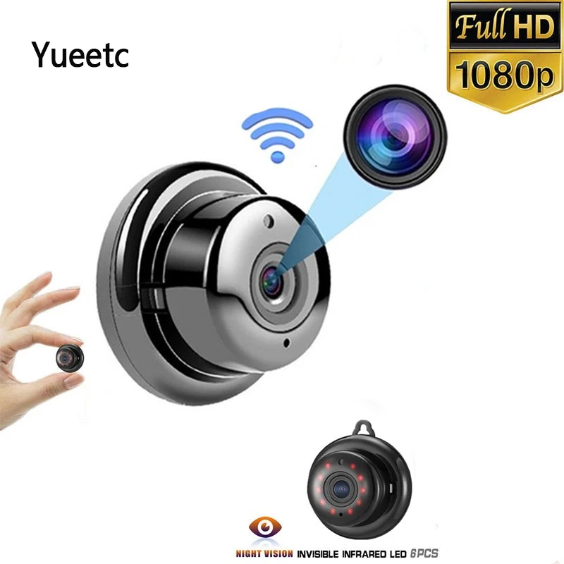 Мини wifi камера 1080P Full HD микро видеокамера широкоугольный объектив инфракрасное