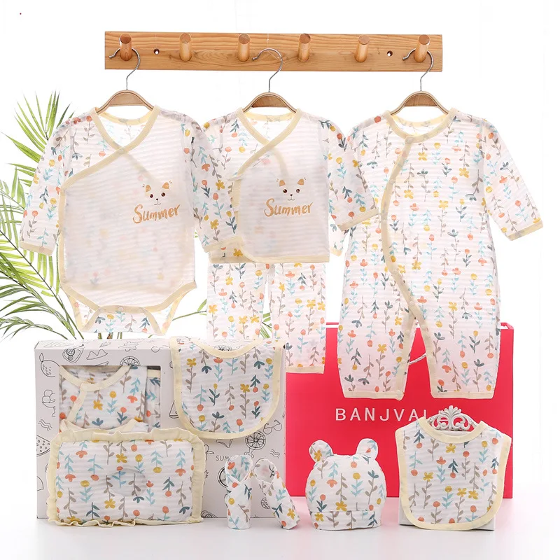 10 шт./лот детская одежда унисекс Новорожденные Мальчики и девочки roupas de bebes