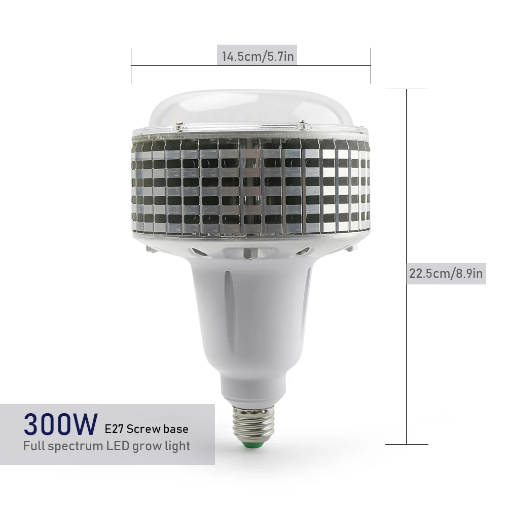 300LEDs 300W LED Grow Light Full Spectrum Warm Light Phytolamp Led Lamp for Indoor Plants grow box flowers bulb fitolampy