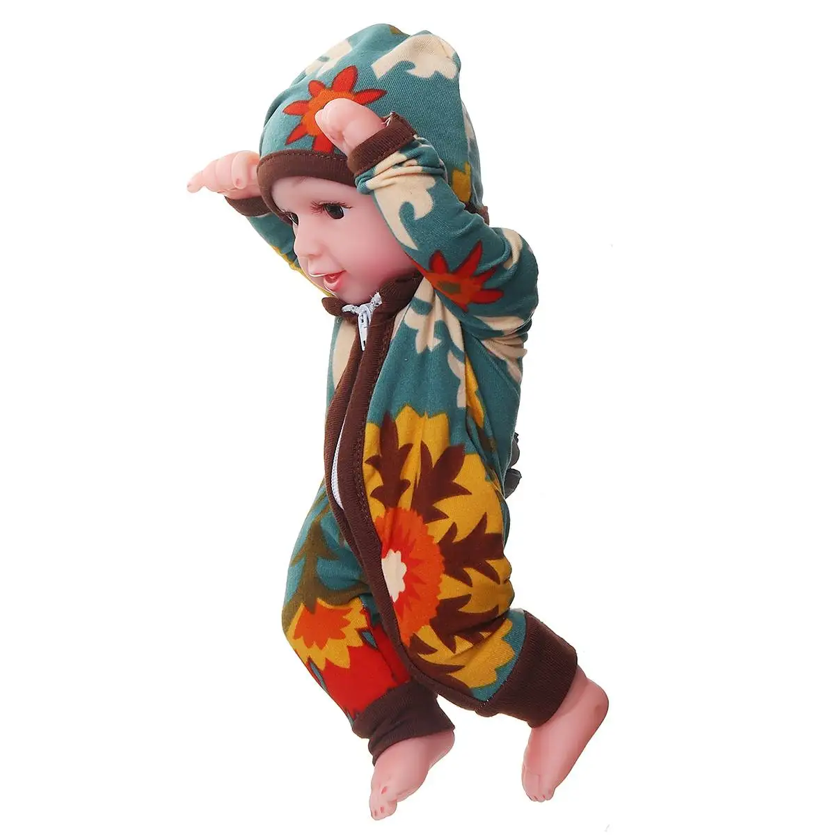 10 ''мини Reborn Baby девочка мальчик полный силиконовый винил милый одет младенец кукла реалистичные Bebes Reborns для малыша Купание кукла 26 см
