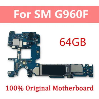 

Original For Samsung Galaxy S9 G960F Motherboard Factory Unlock Logic Board For Samsung Galaxy S9 G960F MainBoard