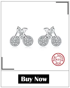 Effie queen 925 стерлингового серебра серьги гвоздики для женщин с цирконом круглые корейские серьги Романтические свадебные украшения подарок BE108