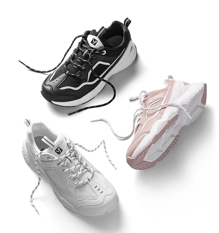 Youpin YUNCOO/Новинка; трендовая прогулочная обувь для мужчин и женщин; мягкая устойчивая спортивная обувь; дышащие кроссовки; комфортный светильник для бега