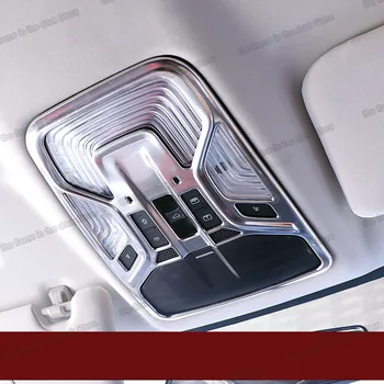 

Lsrtw2017 for Changan Cs55 Car Roof Reading Light Frame Trims Interior Accessories Chrome 2017 2018 2019 Auto