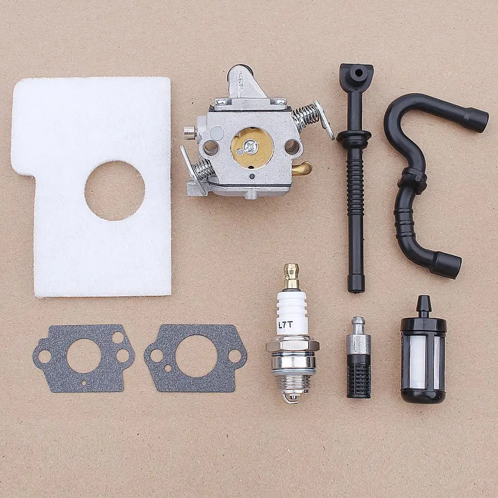 Карбюратор Carb для Stihl 017 018 MS170 MS180 воздушный фильтр Топливопровод Zama C1Q S57B