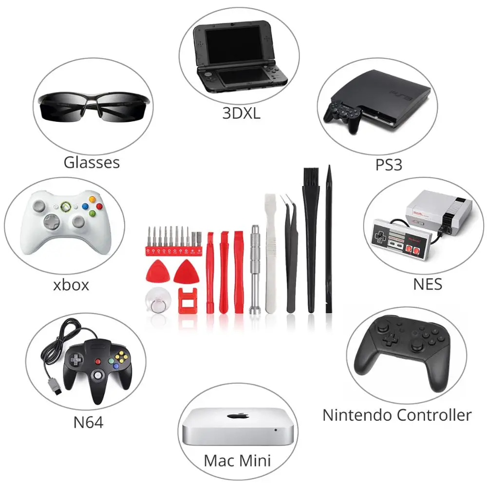 Набор прецизионных магнитных отверток Proster для 22 в 1 инструмент открытия Xbox PS3 PS4