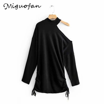 

Sexy Party Mini Dresses girl One shoulder Slim Summer Korean Short Runway Dress vestido de noiva Mujer Vintage Casual Club Dress