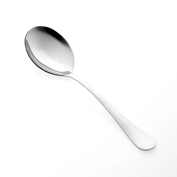 

Currently Available Wholesale Stainless Steel Salad Spoon Cold And Dressed with Sauce & Vegetable Spoon Self-service Spoon for I