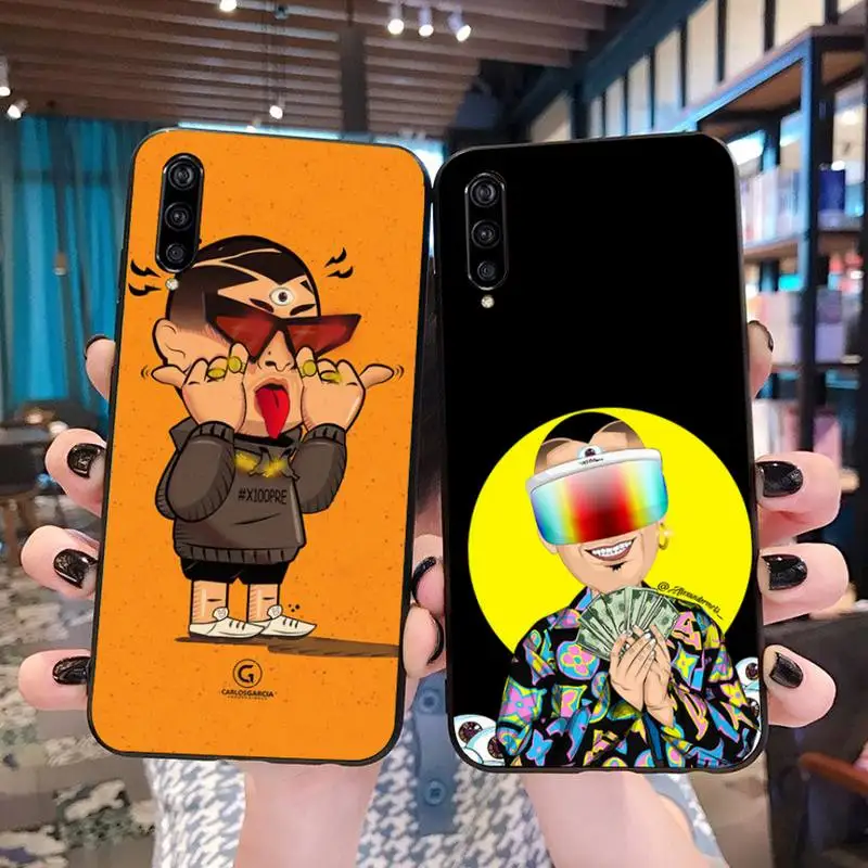 Мягкий силиконовый чехол для телефона HPCHCJHM Bad Bunny из ТПУ Для Xiaomi Mi10 10Pro 10 lite Mi9 9SE 8SE