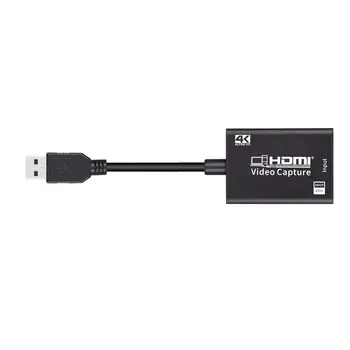 

Video Capture Card HDMI to USB 2.0 Full HD 1080P 4k Hdmi Capture Card Live Streaming and Record Video Conference