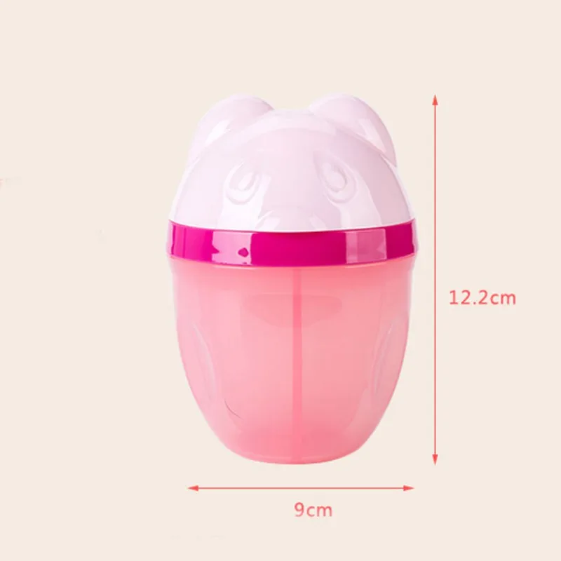 

Three-Way Rotating Formula Box Powder Milk Baby Snack Storage Dispenser Cartoon