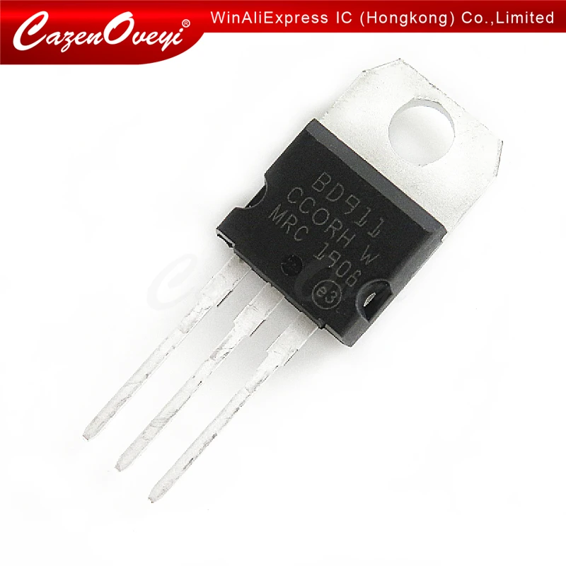 BD911 911 NPN TO-220 재고 있음, 로트당 10 개