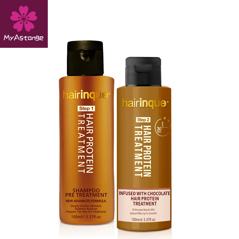 Hairinque 100ml 12 Chocolate Brazilian Keratin Hair Treatment Set For