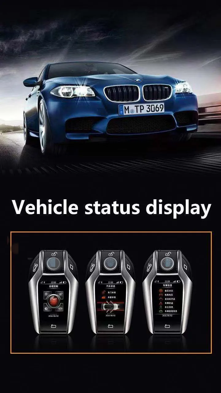 US $307.00 Free Shipping Aftermarket Display Key for BMW F Chasis Model CAS4 CAS4 ESW5 FEM BDC 315MHZ 433MHZ 868MHZ NO REMOTE ENGINE START