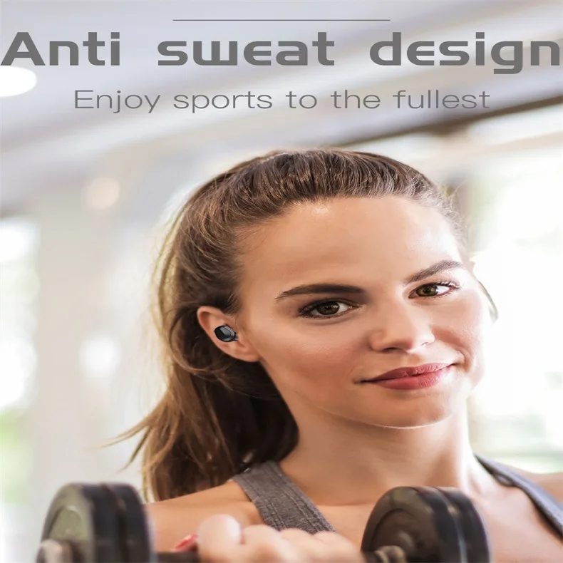H3 TWS Беспроводная Bluetooth V5.0+ EDR стерео музыка Bluetooth гарнитура с зарядным устройством