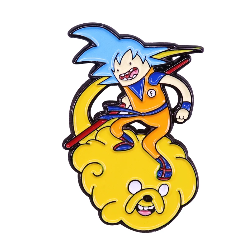 Goku Nimbus брошь аниме истребитель кавайный Декор|Броши| |