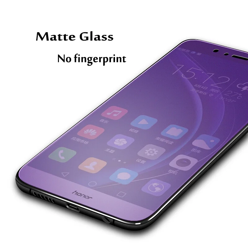 Микроданные для Huawei Honor 8 9 10 закаленное стекло Защита на весь экран Lite матовое