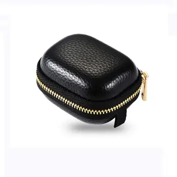 

Smooth PU Leather Protective Cover Storage Zipper Bag for AirPods 3 Pro Earphone