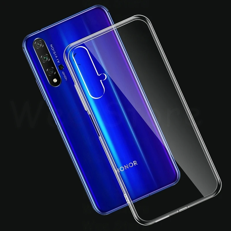

Soft Silicone TPU Phone Case For Huawei Honor 10 10i 20 20i 8 8C 8S 8X 9 9i 9X Lite Pro Transparent Phone Cover Cases Bags