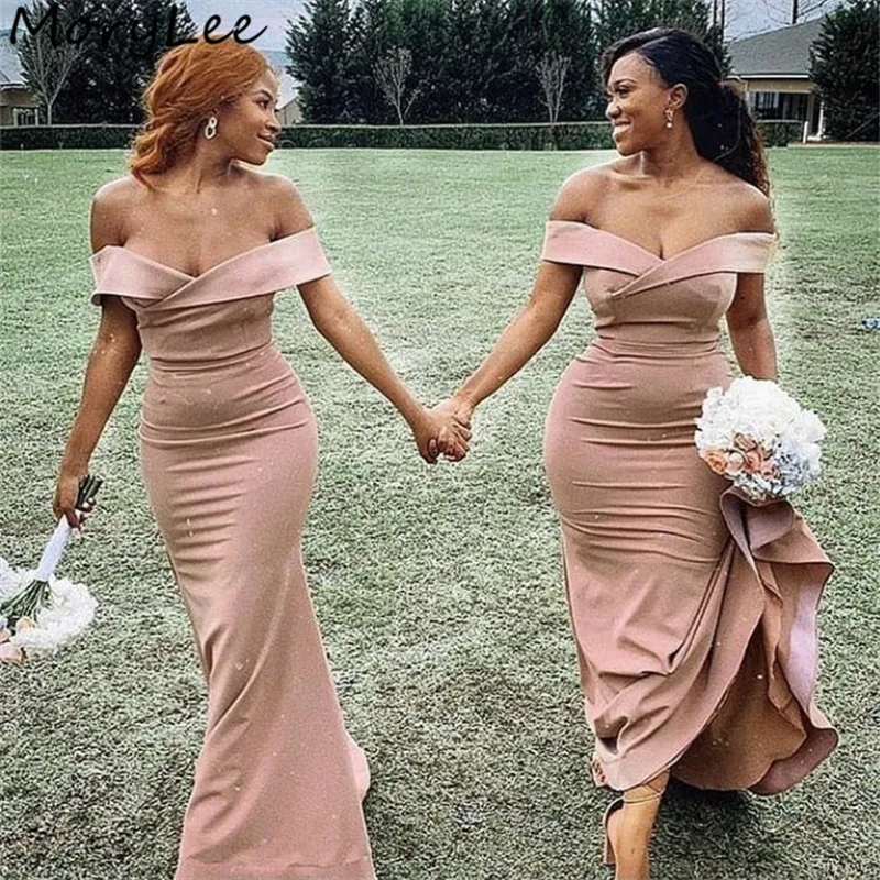 Bridesmaid Dresses Champagne Off The Shoulder Spandex Satin Mermaid Bridesmaid Dresses Zipper Back Wedding Party Bridemaid Gowns Bridesmaid Dresses Champagne Off The Shoulder Spandex Satin Mermaid Bridesmaid Dresses Zipper Back Wedding Party Bridemaid Gowns