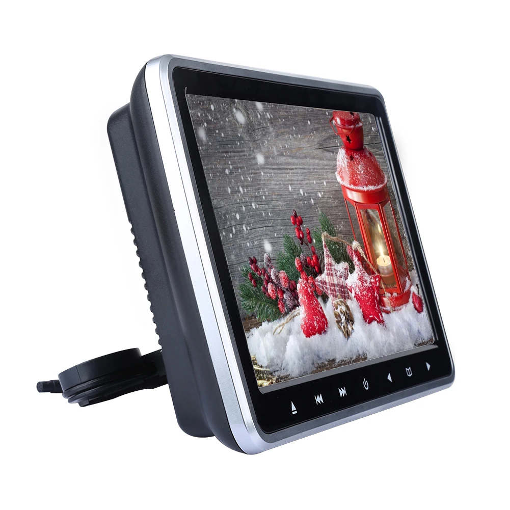 

LED Screen Video Speaker Universal Slot-in 10.1 Inch USB Game HD Easy Install HDMI Monitor DVD Player Car Headrest