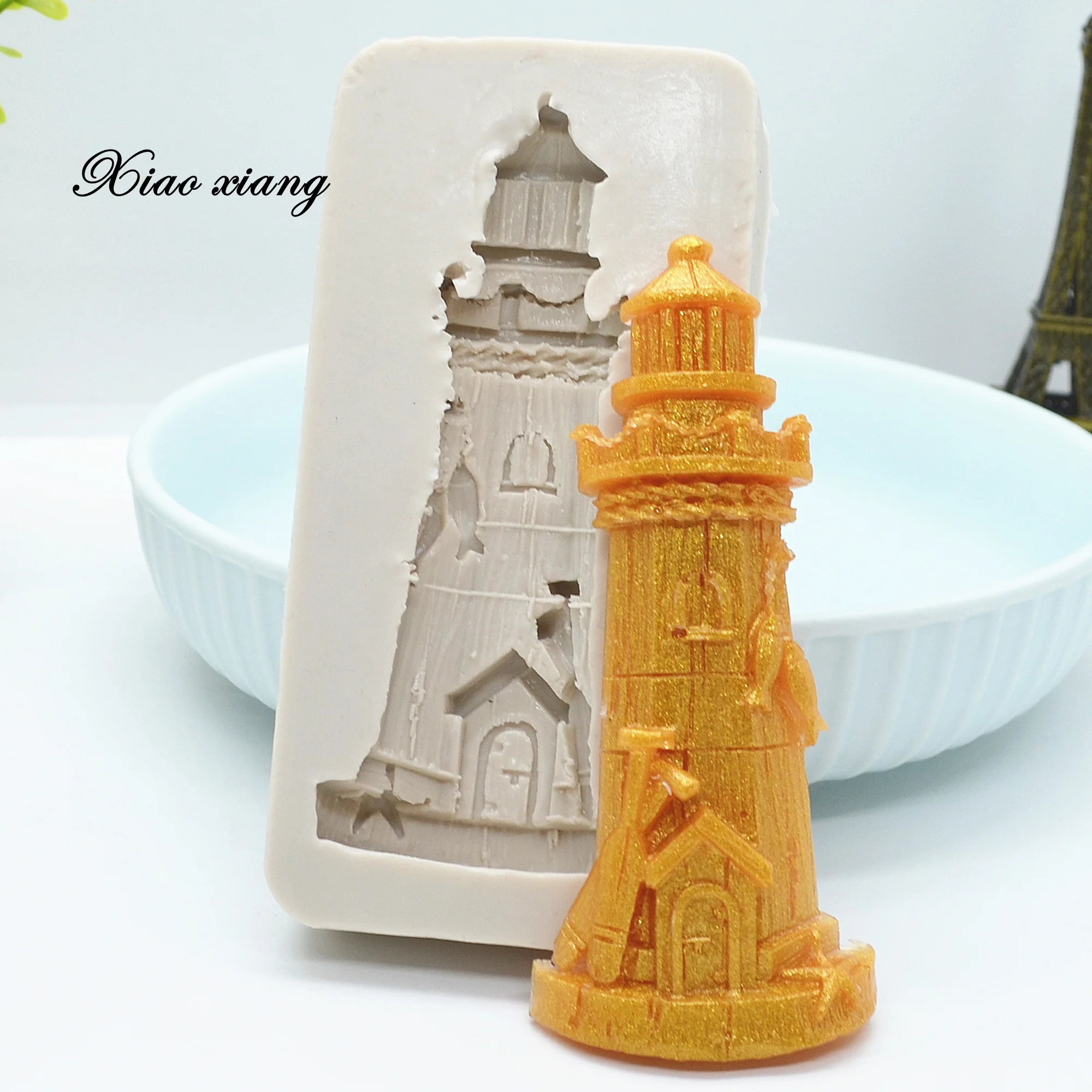 Маяк торт границы силиконовые формы Fondant (сахарная) пресс-формы для выпечки