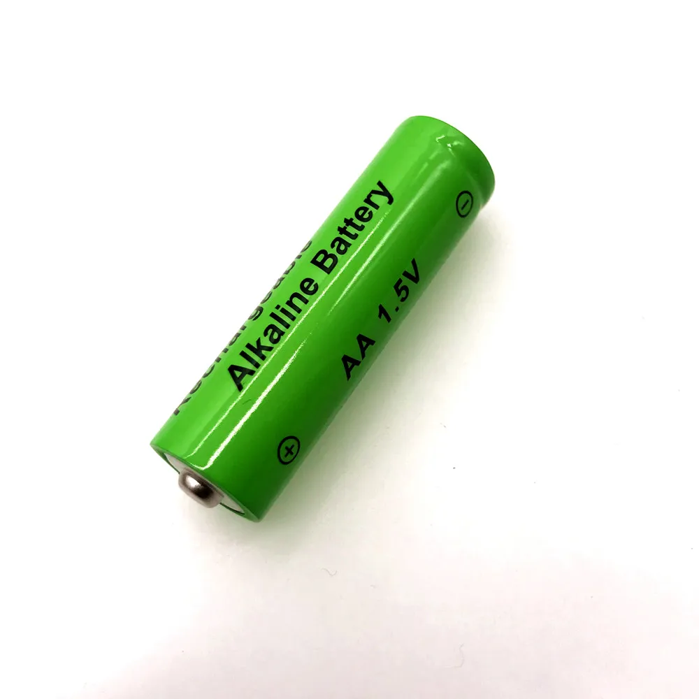Белый Dolidada новым ярлыком 3000 MAH перезаряжаемые батареи AA 1,5 V. Перезаряжаемые Alcalinas drummey+ 1 шт., размер: 4-элементная батарея зарядное устройство - Цвет: Белый