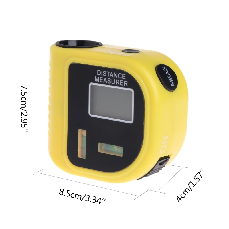 CP-3010 18M Handheld Laser Rangefinders Ultrasonic Distance Meter Measurer Tape CP-3010 18M Handheld Laser Rangefinders Ultrasonic Distance Meter Measurer Tape