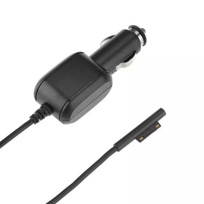 Power Adapter Car Charger for Surface Pro 7/6/5/4/3 DC 15V 3A