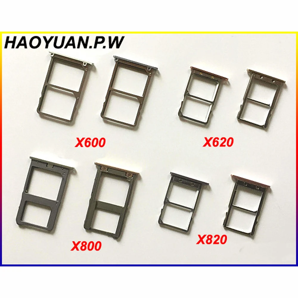 Держатель лотка для SIM-карты HAOYUA N.P W 100% оригинальный замена LeEco 1 X600 Le Max2 Max 2 X820 2pro X620