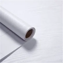 Self-Adhesive PVC Waterproof Wood Grain Wallpaper Rolls Stickers Furniture Wardrobe Table Kitchen Wall Papers Home Decor