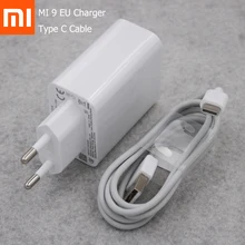 27 Вт QC 4,0 быстрое настенное зарядное устройство EU usb type C кабель для Xiaomi 9 SE 8 8SE Mix 2 2S 3 Mix2s 6 6X Note 2 Max3 RedMi Note 7 8 K20 PRO