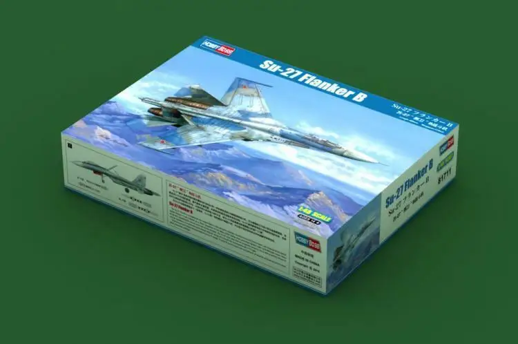 

HobbyBoss 81711 1/48 Scale Russian Su-27 Flanker B Military Pattern Fighter Kits MODEL KIT
