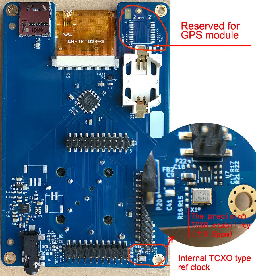 Новый GPS симулятор PortaPack Porta Pack + HackRF One SDR чехол антенна 0.5PPM TXCO|Анализаторы спектра|