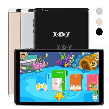 

Children Tablet for Kids French Android Touch 10.1 inch HD Pad with Silicone Case USB charge SIM Quad Core 1GB 16GB