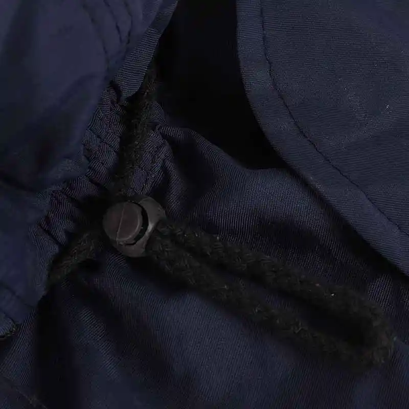Открытый Рыбалка Пешие прогулки Boonie Snap Hat козырек уха шеи крышка Солнцезащитный щиток Крышка синий цвет