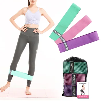 

3PCS Resistance Bands BOER Workout Resistance Bands Booty Loop Fitness