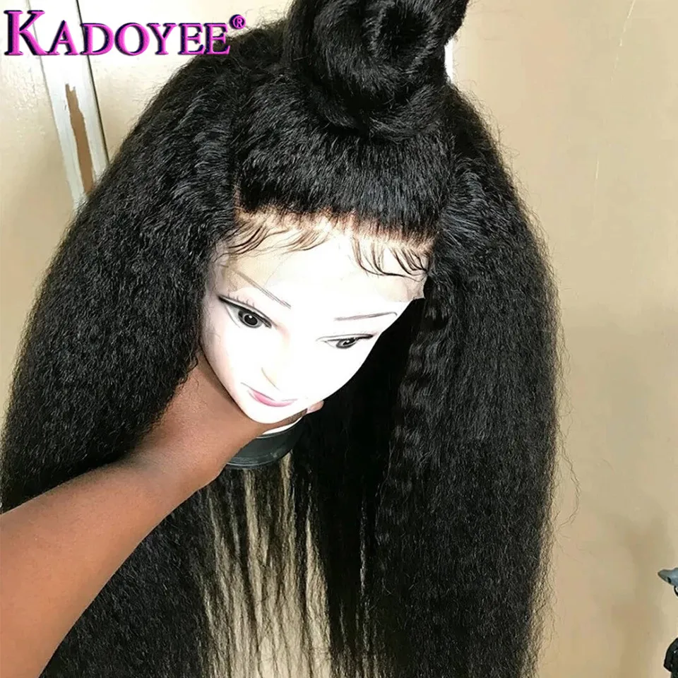 yaki straight human hair wig